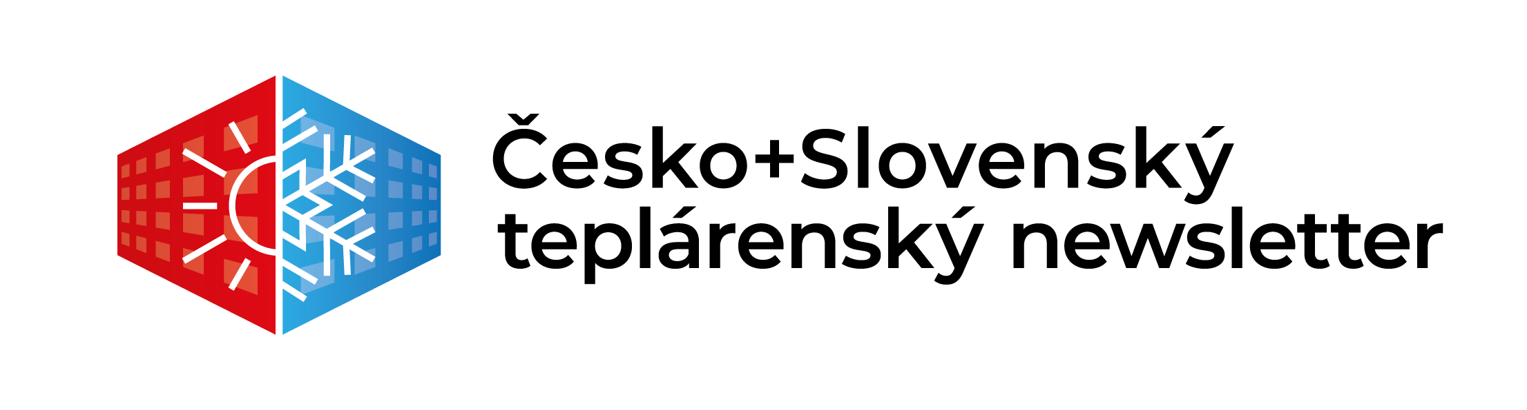 Teplárenský newsletter logo s textom 2